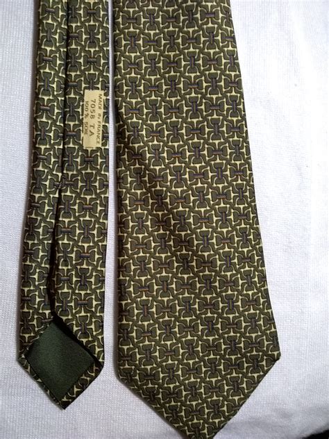 hermes mens tall ties